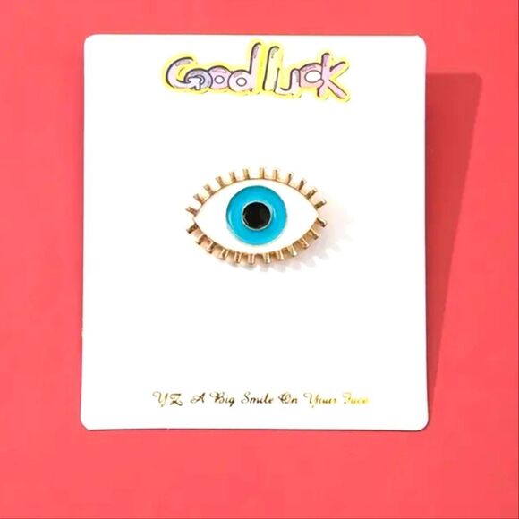 Evil Eye protection, good luck pin. - Picture 1 of 4